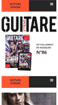 Mobile Screenshot of guitarextrememag.com